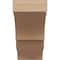 Ekena Millwork 4"W x 8"D x 8"H Classic Asheboro Rough Cedar Woodgrain TimberThane Corbel, Primed Tan CORUR04X08X08ASHRCPR - alternate 4